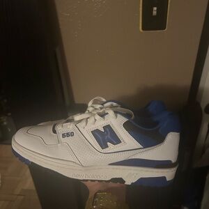 New Balance 550 Men's White and Blue Sneakers